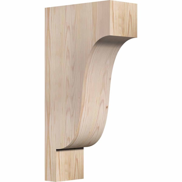 Ekena Millwork Newport Smooth Corbel, Douglas Fir, 5 1/2"W x 12"D x 24"H COR06X12X24NEW00SDF - main